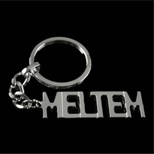 Meltem - 725 - - Shopgpt - İsimli Anahtarlık Çok Renkli