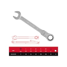 İzeltaş Mafsallı Cırcır Anahtar 11 Mm - 0345020011