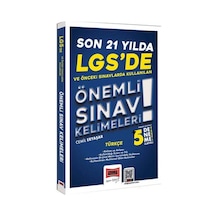 Yargı Yayınları Lgsde Son 21 Yılda Çıkan Önemli Türkçe Sınav Kelimeleri Yargı Yayınları