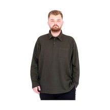 Mode Xl Büyük Beden Tshirt Polo U.kol Cepli 22446 Haki Haki