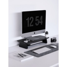 Küçük Monitör Standı Ceviz