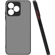 Butam Bilişim Realme C53 Kılıf Hux Kapak - Siyah Siyah