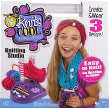 Knits Cool Örgü Stüdyosu Eğitici Oyuncak Örgü Örme Makinesi