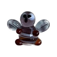 El Yapımı Mini Murano Cam Arı Biblo A122-03