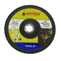 İnter 180x22.23mm Type 29 Flap Disk Wolf 10 Adet
