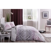 Taç Ranforce King Size Divina Çk Nevresim Takımı Lila