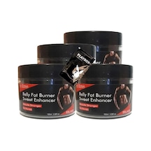 Belly Fatburner Sweat Enhancer Kadınlar Için Krem 4x100 Ml + 1 Adet Jel İle