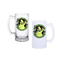 Oogie Boogie Buzlu Ya Buzsuz Seçenekleriyle Bira Bardağı