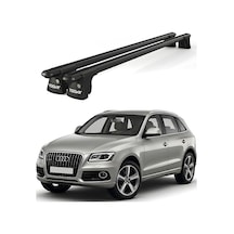 Trio-ıı Audi Q5 2012 Ve Sonrası Uyumlu Siyah Kilitli Ara Atkı 135cm Port Bagaj Tavan Barı