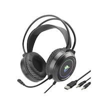 G883 Gaming Kulaklık Usb / 2 X 3.5 Mm - Siyah