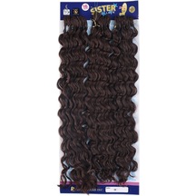 Afro Dalgası / Koyu Kahve 33 - Elwm-462578 Çok Renkli