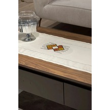 Magic Rug Dokuma Kumaş El Baskısı Runner 45x145 Cm