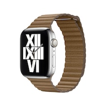 Watch 40mm Uyumlu Krd-09 Deri Lop Mtr Kordon-kahverengi