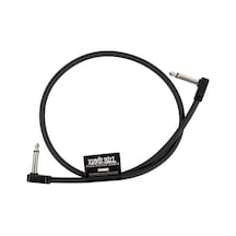 Ernie Ball Flex Yama Kablosu 24" - Siyah - Tekli