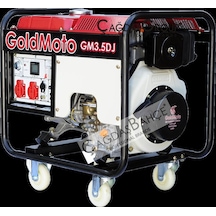 Goldmoto Gm4.5Dj Dizel Marşlı Jeneratör 4.5 Kw Monofaze