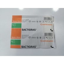 Medikaltec Bactigras Antiseptik Tül Gras Sargı 10cm X 10cm Adet Fiyatıdır