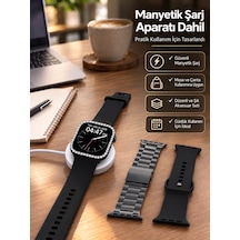 Akıllı Saat Uyumlu Çoklu Kordon Ve Aksesuar Seti Yeni Nesil - Lisinya