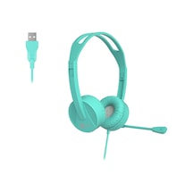 Lecoo HT106 USB Kablolu Mikrofonlu Kulak Üstü Kulaklık