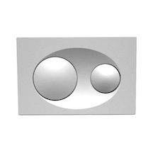 Eca Serel Gömme Rezervuar Kumanda Paneli P400180 Krom Mat. Buton