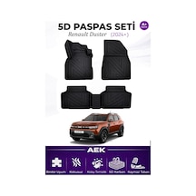 Renault Duster 2024+ Araca Özel Havuzlu "karbon" Paspas Takımı