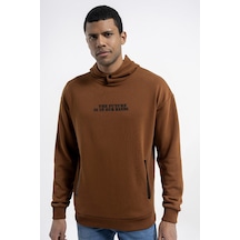 Loft Erkek Sweatshirt Lf2034051 Kahverengi