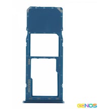 Samsung Galaxy A20 Uyumlu Hafıza Kart + Sim Demiri Sim Çekmecesi Mavi Sn809542