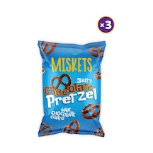 Sütlü Çikolata Kaplamalı Pretzel 50 Gr X 3 Adet