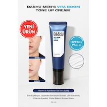 Uv Koruma Ve Aydınlık Görünüm Sunan Krem Dashu Mens Vita Boom Tone Up Cream Spf50+ Pa++++