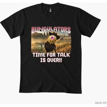 Flood Of Style Burnt Peanut Bungulators Time T-shirt Erkekler Kadınlar Için % 100% Pamuk T Shirt Kısa Kollu Siyah