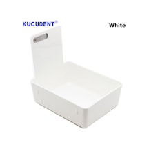 1 Adet Renkli Diş İş Tavaları Diş Laboratuvarı Saklama Kutusu Diş Hekimliği Laboratuvarı Pp Sıralama Ciro Kutusu Metal Klip Tutucu Araçları 6