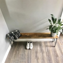 Balkon Sandalyesi Bahçe Bankı Ahşap Bank Ahşap