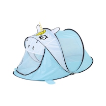 Suntek Bebek Için Plaj Çadırı Hafif Mavi-tek-boynuzlu-at Mavi Tek Boynuzlu At Çok Renkli