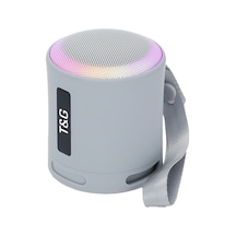 T&g Tg373 Rgb Işıklı Taşınabilir Wireless Kablosuz Bluetooth Hoparlör Usb Sd Fm Destekli Şarjlı Ses Bombası Speaker