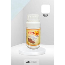 Derby Beyaz Süet & Nubuk Deri Boyası 250 Ml / Süet Nubuk Ayakkabı Boyası