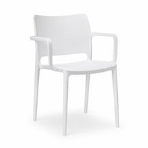 Heniver 6'lı Miami Balkon Ve Bahçe Sandalyesi Beyaz