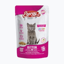 Energy Tavuklu Yavru Yaş Kedi Maması - 85 G