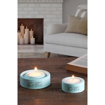 Holder 2'li Set Mumluk Tea Light Mumluk Seti Dekoratif Şamdan Mumluk 001