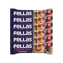 Kırmızı Meyveli Granola Bar 23gr X6