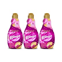 Bingo Soft Çamaşır Yumuşatıcı Konsantre 1440ml Begonvil 3lü Set 3'lü Set