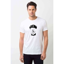 Peaky Blinders Minimalist Erkek Beyaz Tshirt