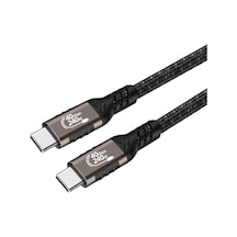 Megafox QG01 Type-C to Type-C USB4 PD Data Kablosu 240 W 40 Gbps 8K 60 Hz 1 M