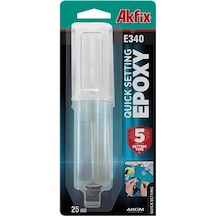 Akfix E340 Hızlı Epoksi Yapıştırıcı 25 Ml N11.6680