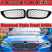 Bmw F32 2014. 4.Seri Daimond Böbrek-Ön Panjur