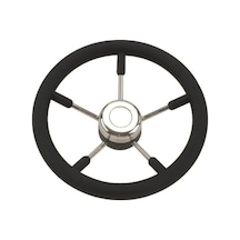 Dümen Simidi 40cm Siyah Tipo9b