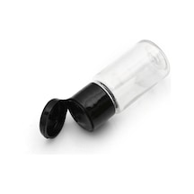10ml Plastik Şefaf Fliptop Kapak Şişe, 12 Adet, Açmalı Kapak Şişe, Dezenfektan Şişesi,sabun Şişesi, Kozmetik Şişe