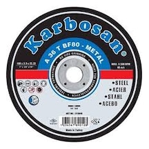 Karbosan 115 X 3 Metal Kesici 10 Adet