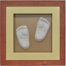 Baby Memory Prints Bmp081 3D Çerçeve (Ceviz) Kahverengi