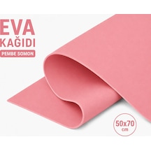 Eva Kağıt, Çiçek Yapım Eva, Dekoratif Süsleme Ve Elişi Kağıdı, 1.5 Mm - 50x70 Cm - Pembe Somon