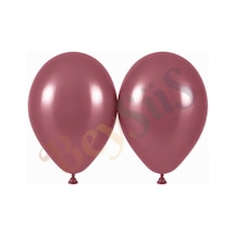 Rosewood Renk Lateks Retro Balon 50 Cm - 2 Adet Pembe