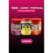 Mytee 3'lü Limon - Portakal - Vişne Aromalı Granül İçecek Tozu 3 X 250gr 750 G
